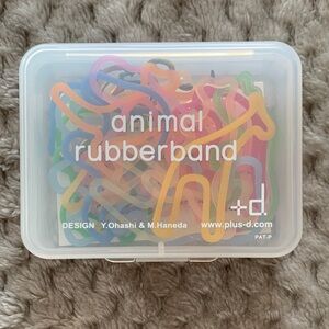 Animal Rubber Bands in Assorted Colors from Japan